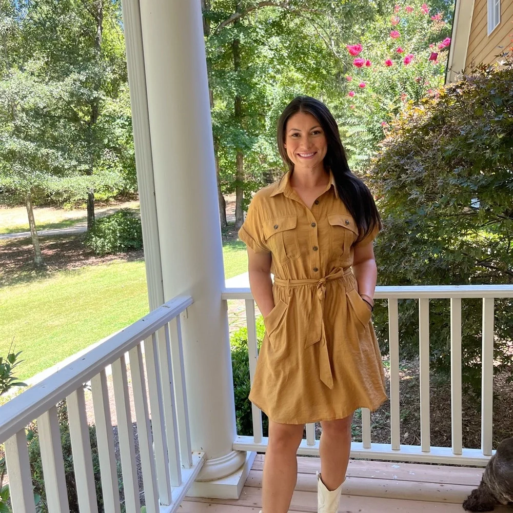 Khaki Dress - Picture 4 of 4